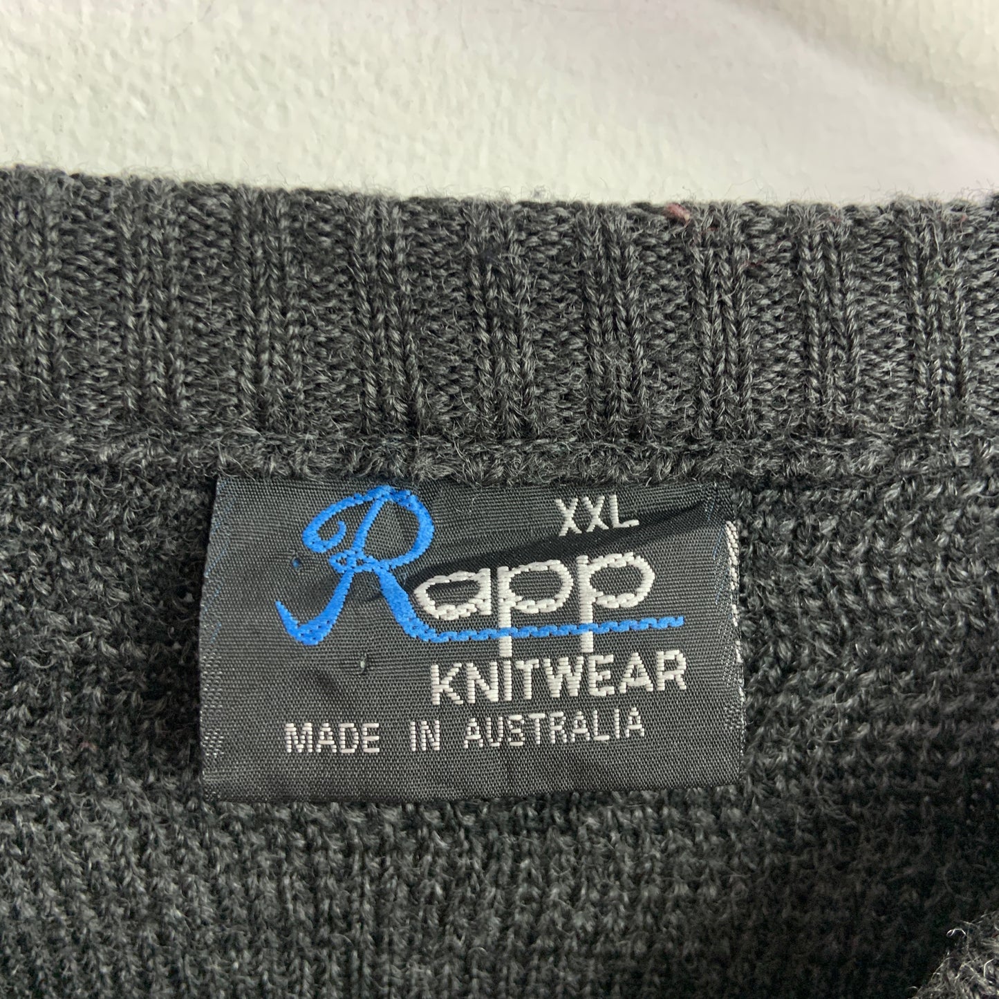 Pulover Vintage Rapp Knitwear Made in Australia