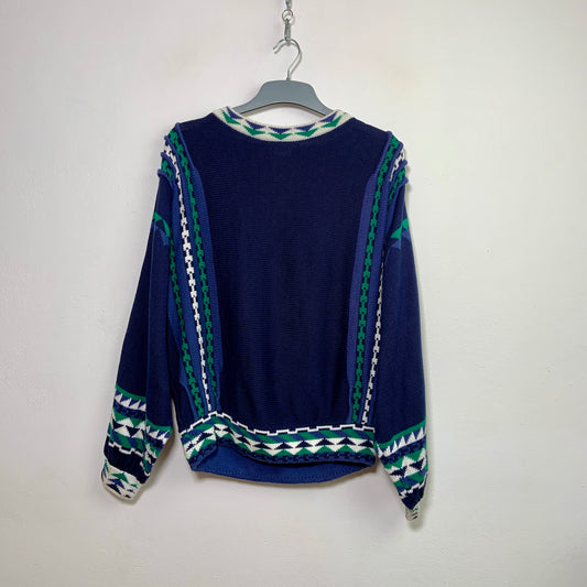 Pulover Buttercup Knitwear Made in England Coogi Style