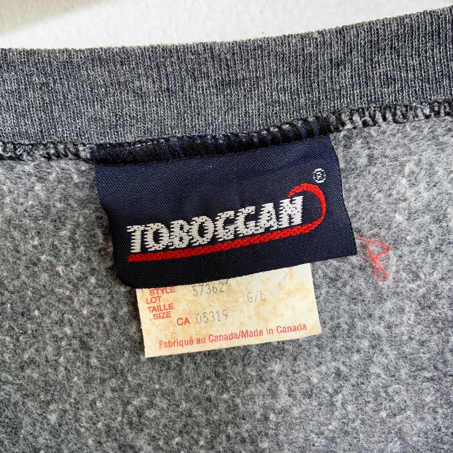 Bluză Toboggan Vintage Made in Canada