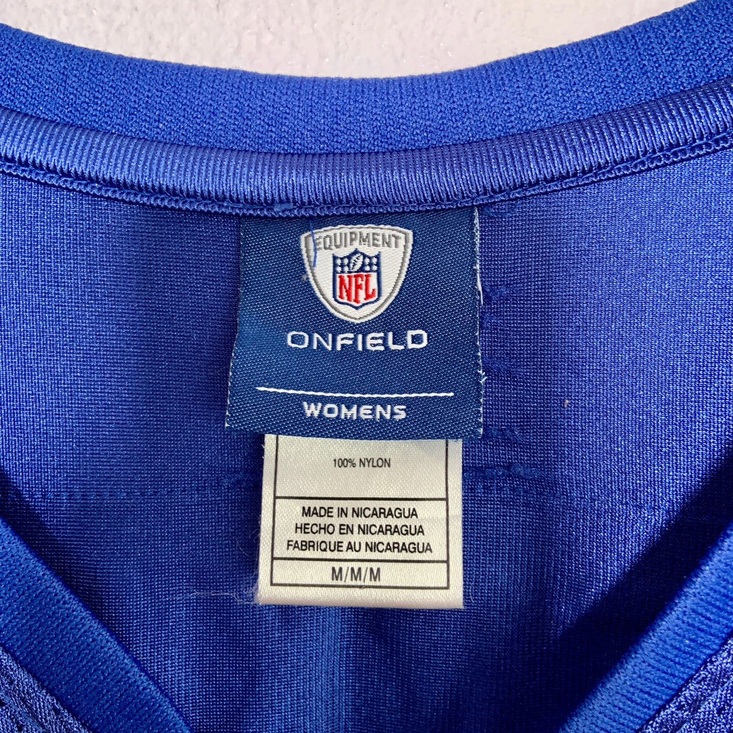 Jersey damă Reebok NFL New York Giants